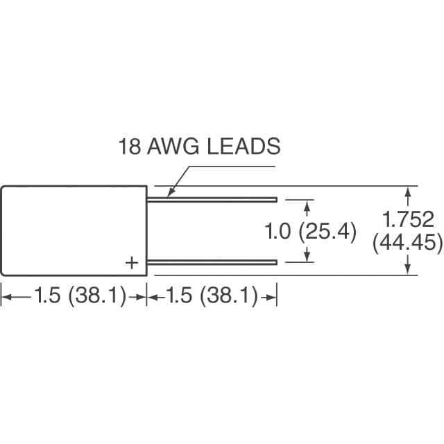MLS112M075EK0C Cornell Dubilier Electronics (CDE)  Condensadores electrolíticos de aluminio